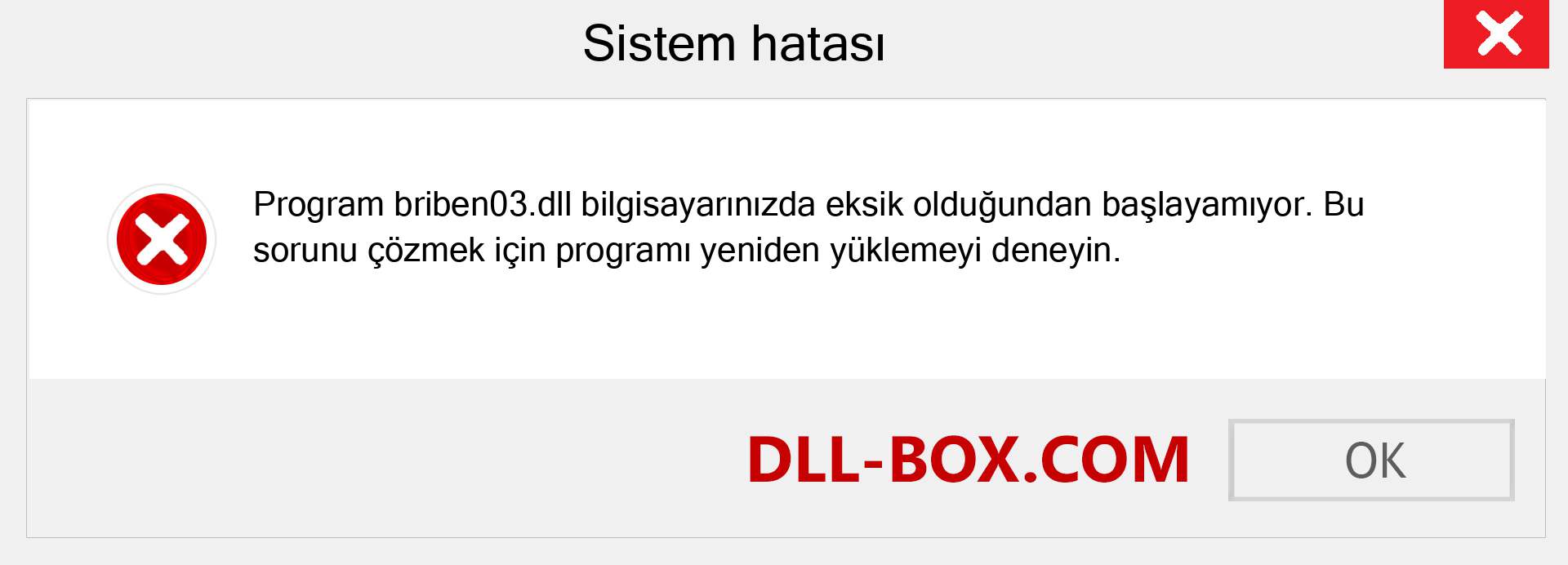 briben03.dll dosyası eksik mi? Windows 7, 8, 10 için İndirin - Windows'ta briben03 dll Eksik Hatasını Düzeltin, fotoğraflar, resimler